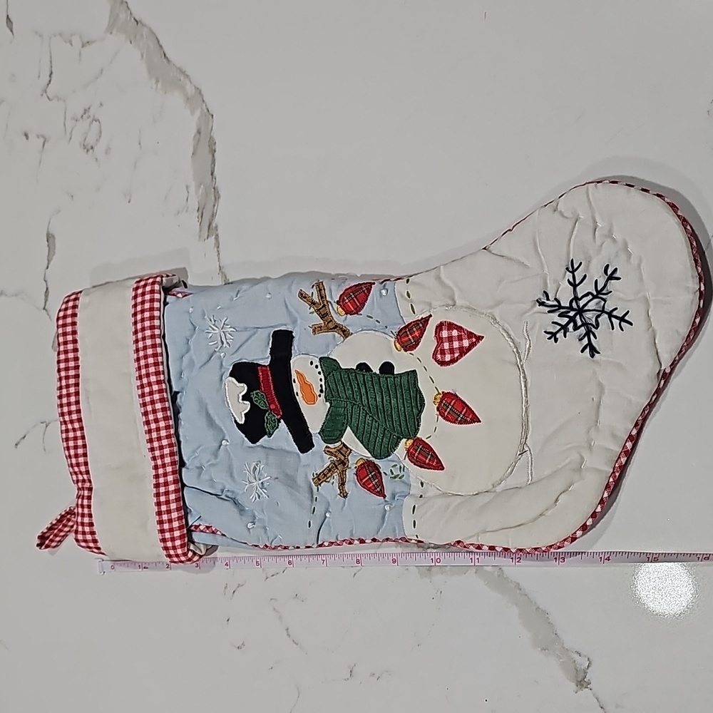 Christmas Stocking Snownam